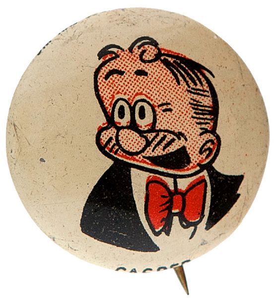 KELLOGG'S PEP CASPER CHARACTER BUTTON FROM 1945-46 SET OF 86.