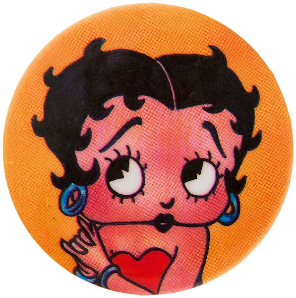 BETTY BOOP 1979 BUTTON BY LISA FRANK.