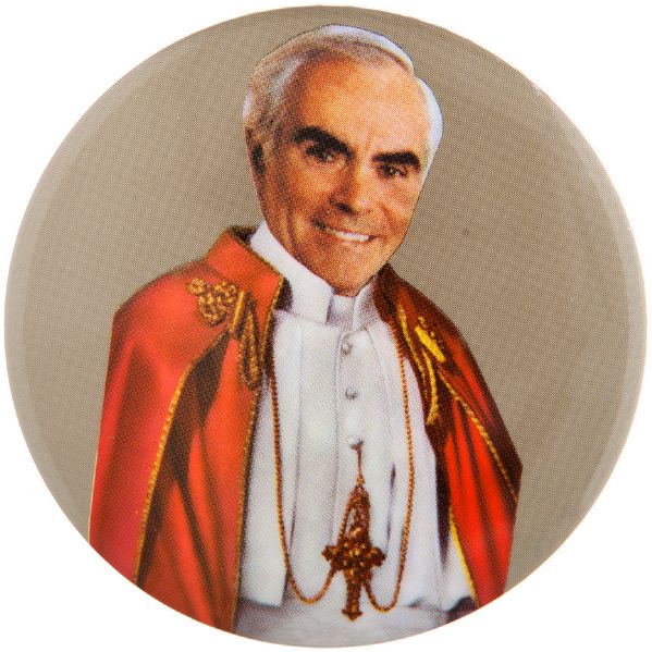 PA GOV. CASEY AS POPE 1992 DEMOCRATIC CONVENTION CONTROVERSY BUTTON.